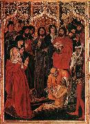 FROMENT, Nicolas The Raising of Lazarus dh Sweden oil painting artist